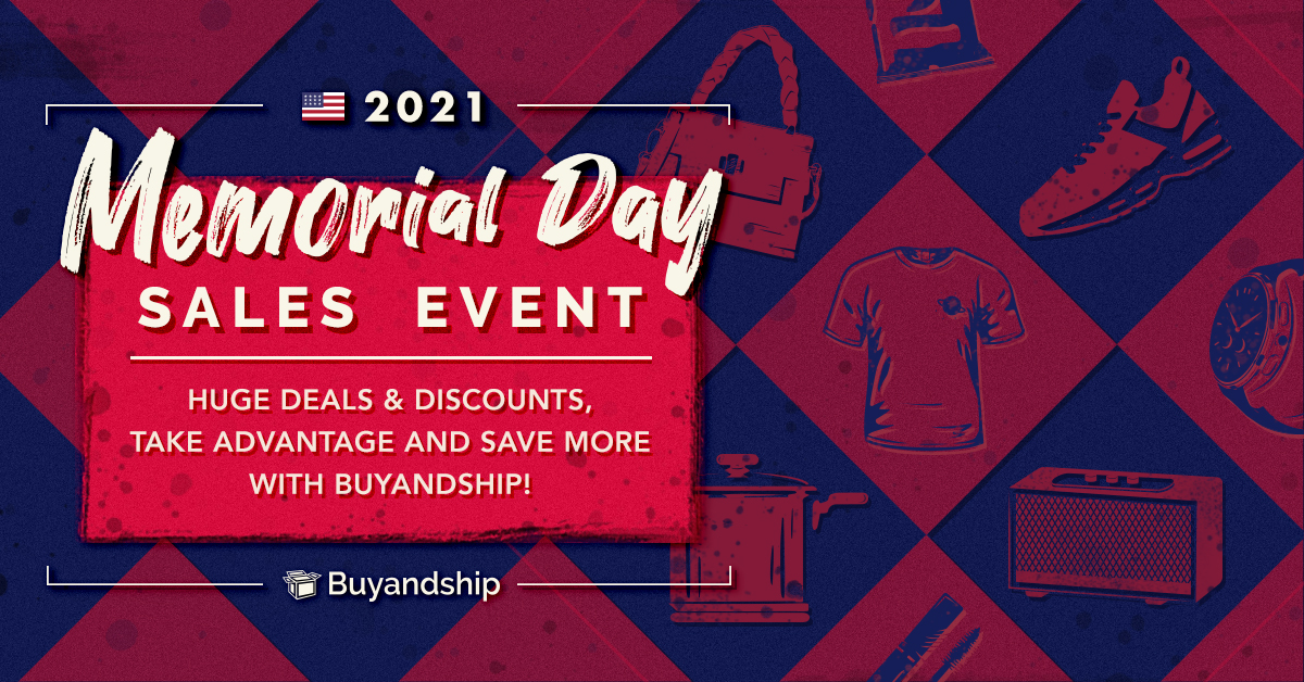 2021 Memorial Day Sale – All Deals & Promo Codes in the US | Buyandship  India