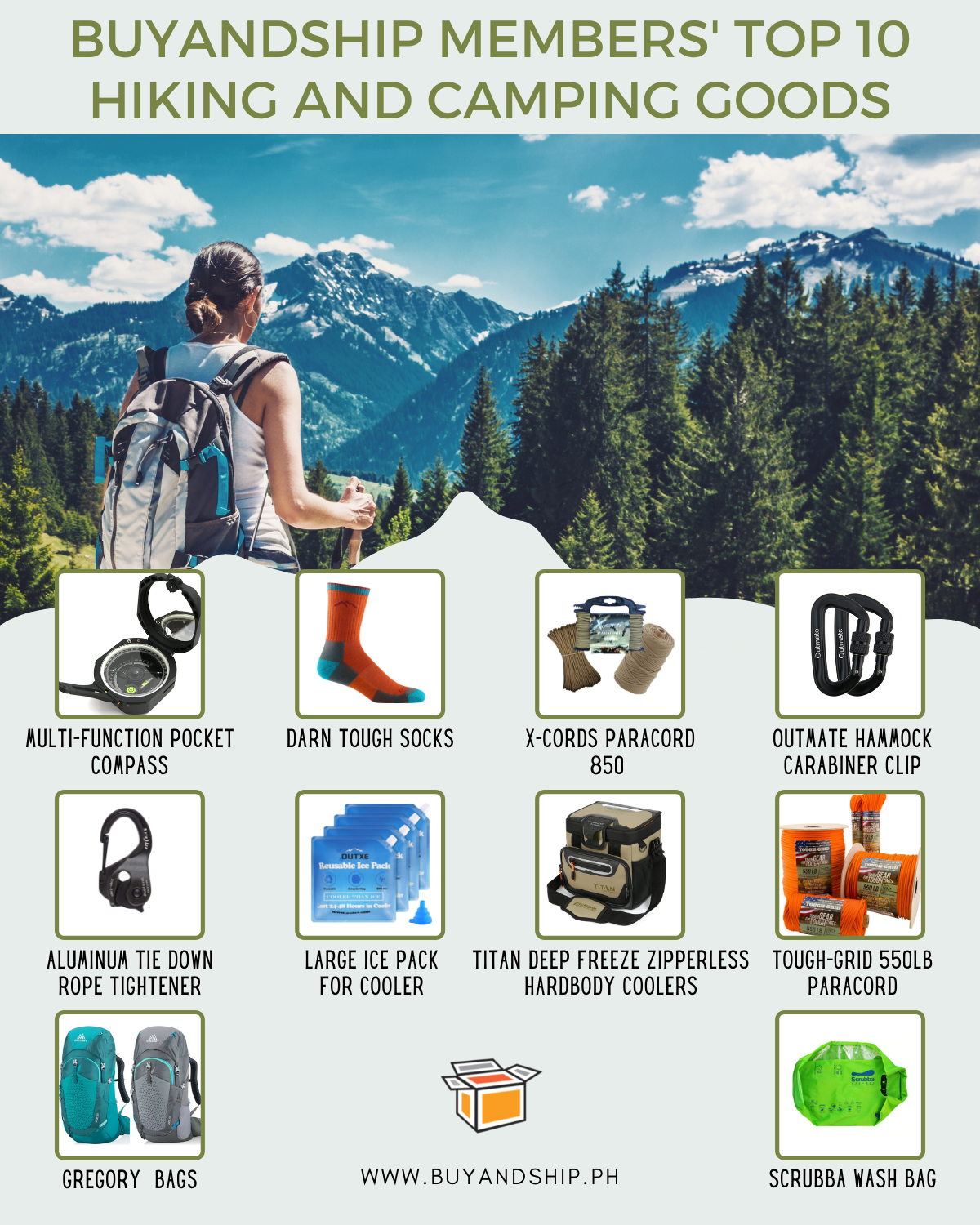 Buyandship’s Top 10 Hiking and Camping Goods (Updated May 7, 2022 ...