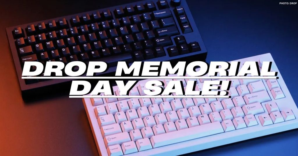 【Memorial Day Sale】Up to 60% OFF Drop  Mechanical Keyboards & Audio Gears!