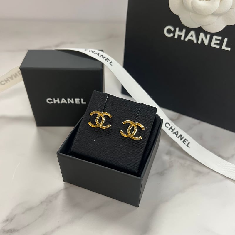 Chanel Classic Coco Mark Earrings