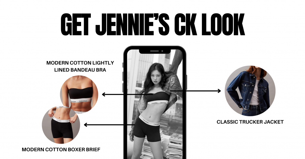 Get Jennie's Calvin Klein Look!