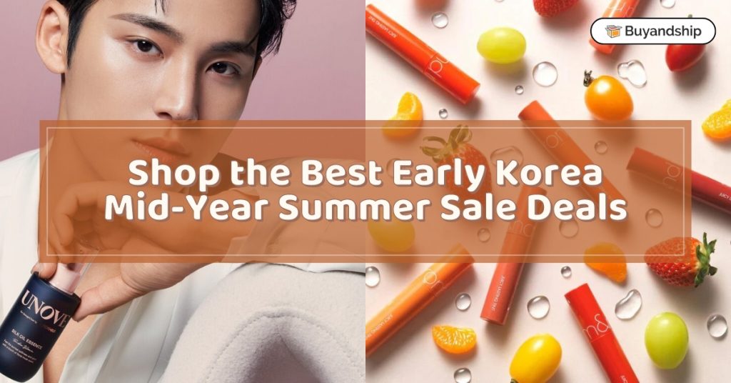 Shop the Best Early Korea Mid-Year Summer Sale Deals
