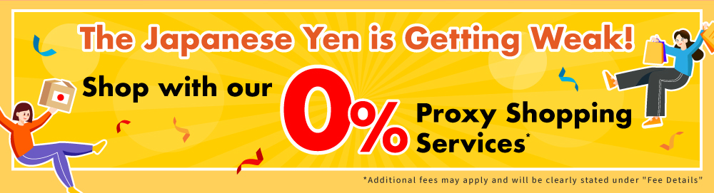 0% Buyforyou Service Fee on All Japan Orders
