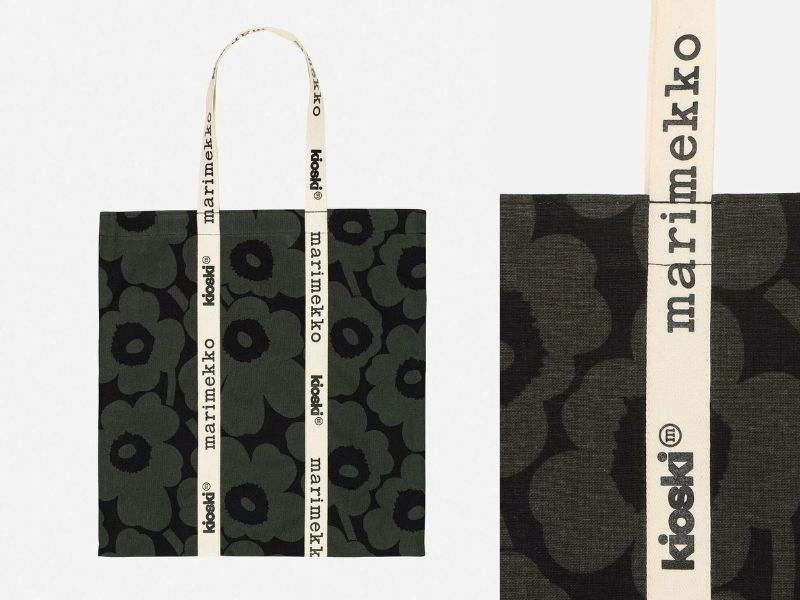 Marimekko Japan-exclusive Carrier Midi Unikko Tote Bag 