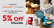 Buy&amp;Ship x Creema Exclusive Offer: Get 5% Off Sitewide in Japan’s Largest Handmade Marketplace!