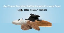 These Shoes Are Puffer Jackets For Your Feet! Shop From North Face, Ugg, Off-White, and More!