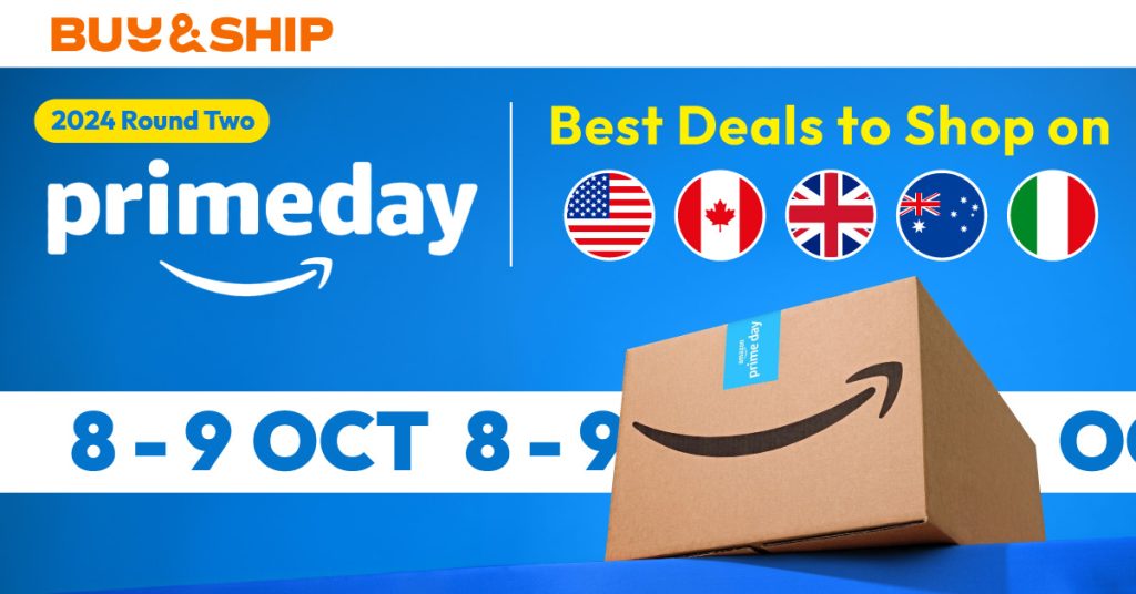 Best Deals to Shop from Amazon US/UK/AU/IT/CA During Amazon Prime Day 2024!