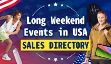 US Long Weekend Sales Directory 2024! Shop 30+ Deals from eBay, Adidas &amp; More!