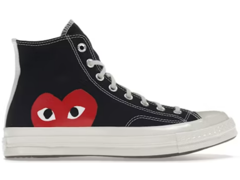 Converse Chuck Taylor All Star 70 Hi (Comme des Garcons PLAY Black)