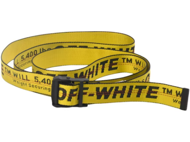 OFF-WHITE Industrial Belt (Yellow/Black)