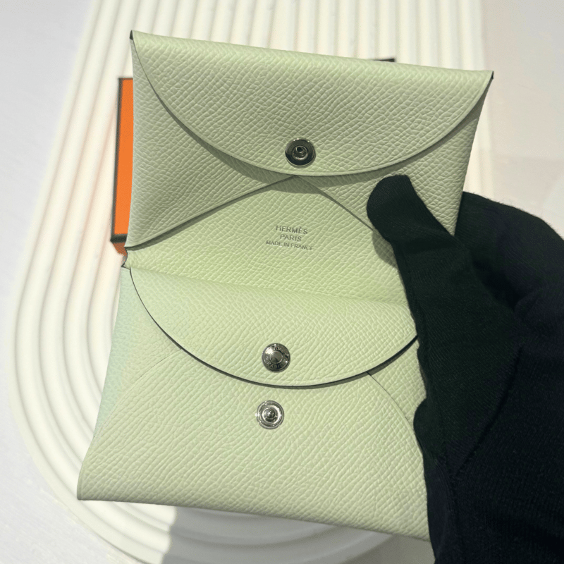 Hermès - Calvi Duo Card Holder