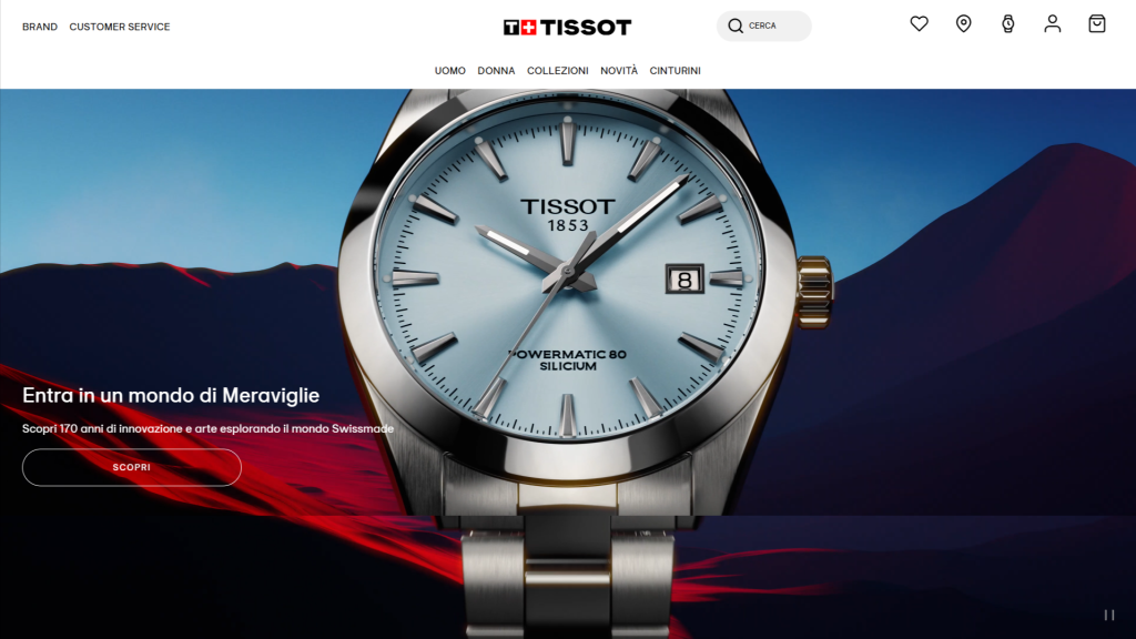 Buy&Ship Shopping Tutorial 3: Visit Tissot Website